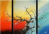 Chinese Plum Blossom Famous Paintings - CPB0413